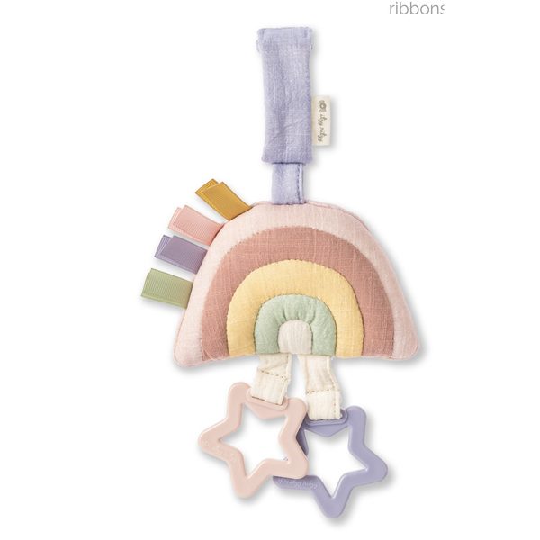 Pink Rainbow Ritzy Jingle Travel Toy