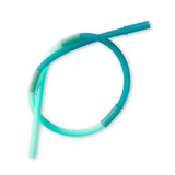 Teal Reusable Connectable Silicone Straws by GoSili